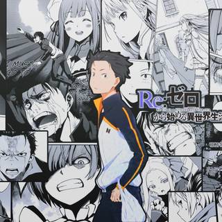 Re Zero HD PS5 wallpaper