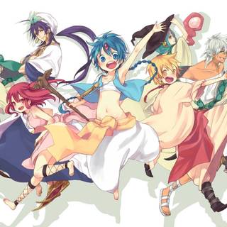 Magi: The Labyrinth of Magic wallpaper