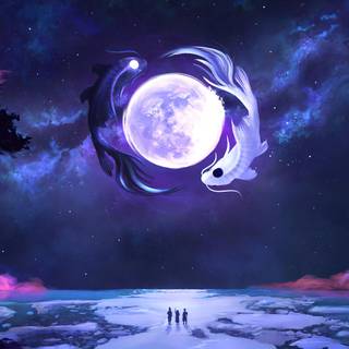 4k moon PC wallpaper