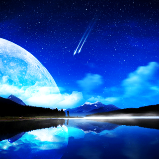 Full moon desktop wallpaper
