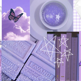 Pastel purple PC wallpaper