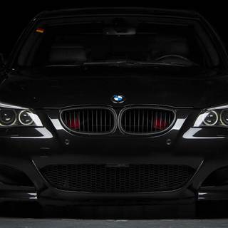 BMW M5 4k black wallpaper