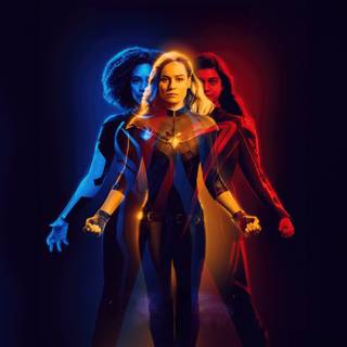 The Marvels 4k wallpaper