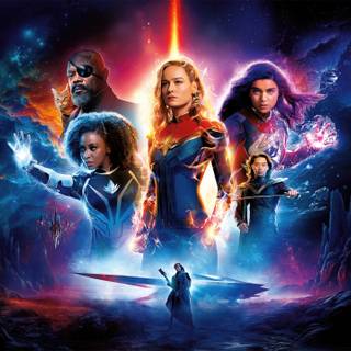 The Marvels 4k wallpaper