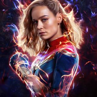 The Marvels 4k wallpaper