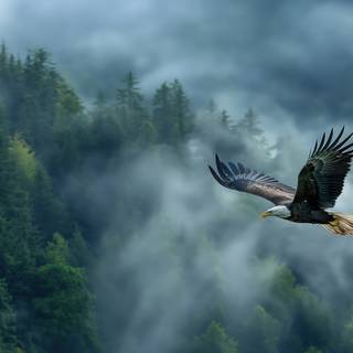 Eagle PC 4k wallpaper