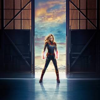 The Marvels 4k wallpaper