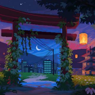 Lofi nature 4k wallpaper