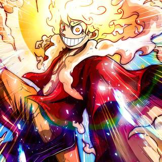 4k Luffy Gear 5 wallpaper