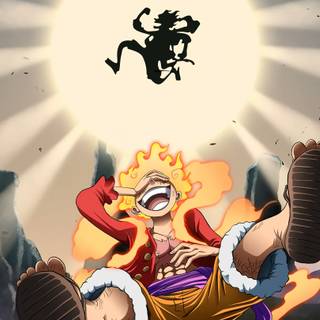 4k Luffy Gear 5 wallpaper