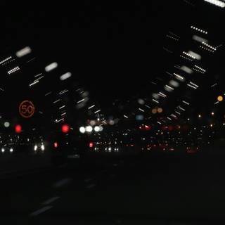Night drive 4k wallpaper