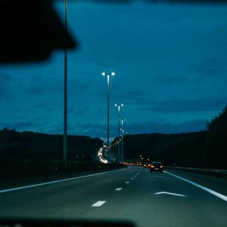 Night drive 4k wallpaper