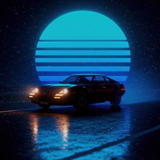 Night drive 4k wallpaper