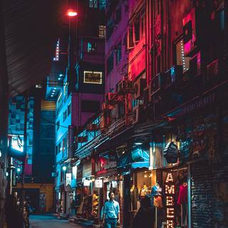 Street 4k iPhone wallpaper