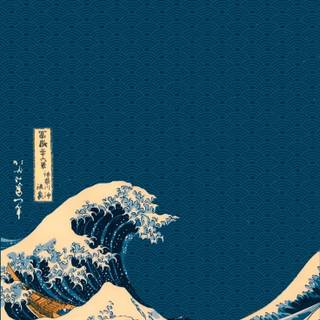 Kanagawa phone wallpaper