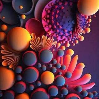 Shapes phone wallpaper