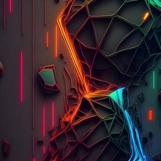 Shapes phone wallpaper