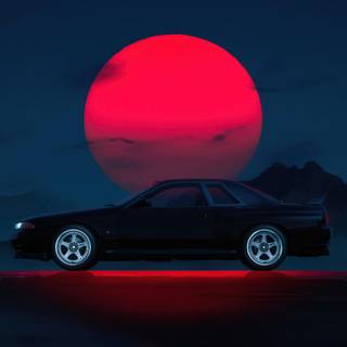 4k car art wallpaper