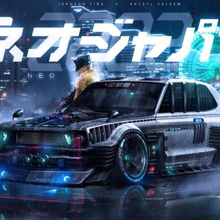 4k car art wallpaper