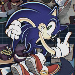 Sonic Adventure phone wallpaper