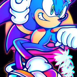 Sonic Adventure phone wallpaper