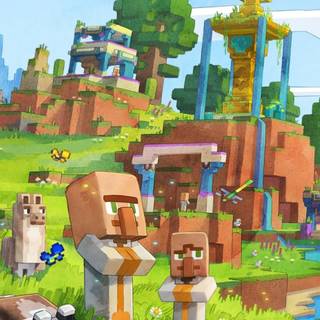 Minecraft Steve iPhone wallpaper