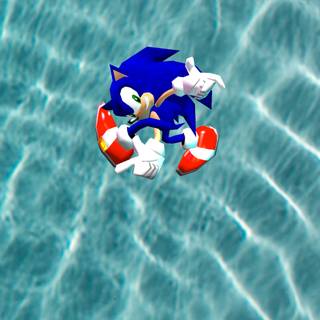 Sonic Adventure phone wallpaper