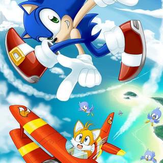 Sonic Adventure phone wallpaper