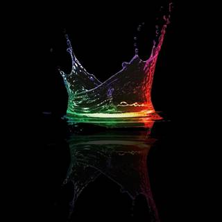 Black mobile phone wallpaper
