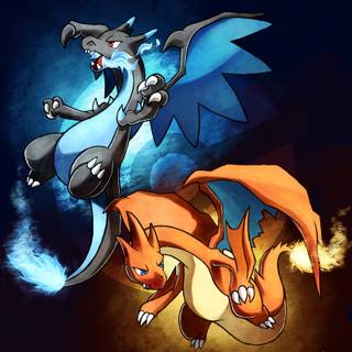 Mega Charizard iPhone wallpaper