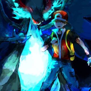 Mega Charizard iPhone wallpaper