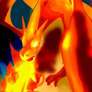 Mega Charizard iPhone wallpaper