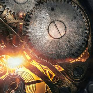 iPhone Steampunk wallpaper