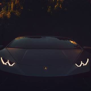 iPhone black car wallpaper