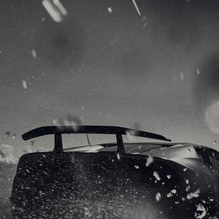 iPhone black car wallpaper