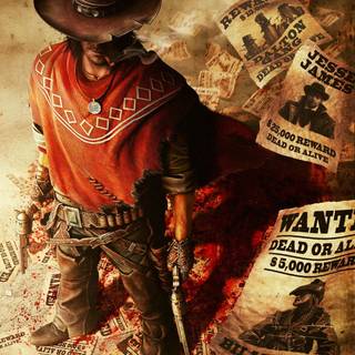 Wild West phone wallpaper
