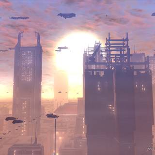 Coruscant wallpaper