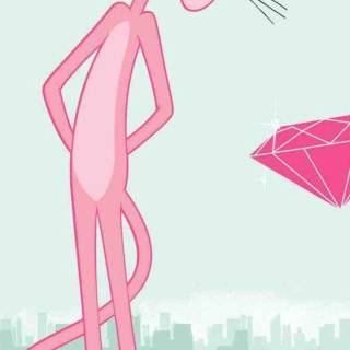 Pink Panther phone wallpaper