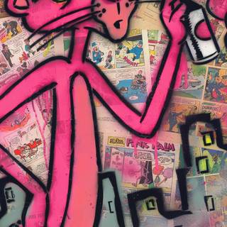 Pink Panther phone wallpaper