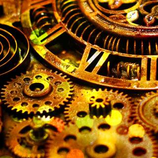 iPhone Steampunk wallpaper