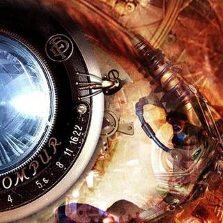 iPhone Steampunk wallpaper