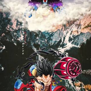 Kaido One Piece phone wallpaper