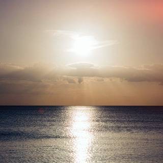 Ocean sunset iPhone wallpaper