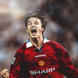 David Beckham phone wallpaper