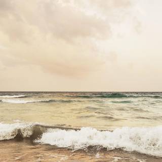 Ocean sunset iPhone wallpaper