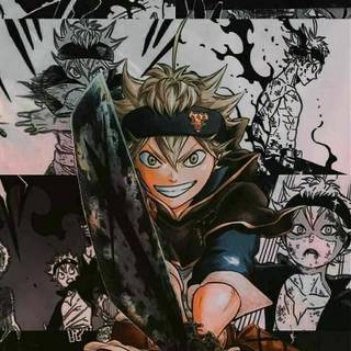 Asta Black Clover iPhone wallpaper