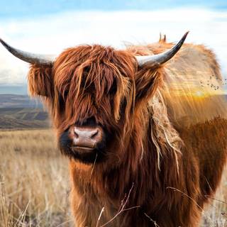 Desktop cow wallpaper