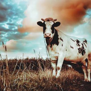 Desktop cow wallpaper