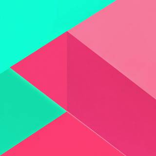 Pink and green desktop wallpaper