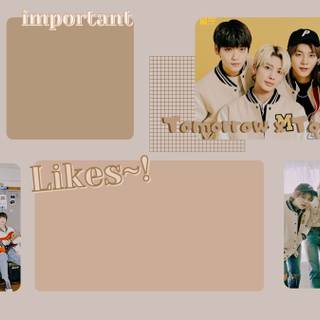 TXT aesthetic desktop wallpaper